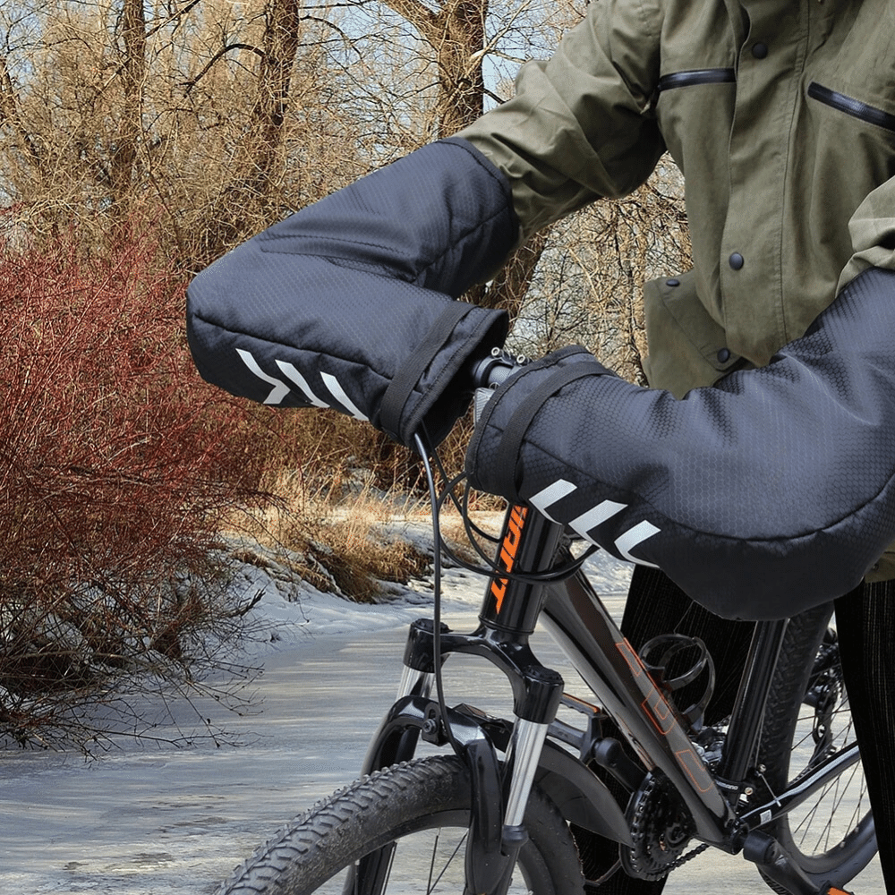 Handlebar Gloves - Waterproof Windproof Bike Handlebar Covers-Bicycle Handlebar Gloves-Chaps London-Chaps London