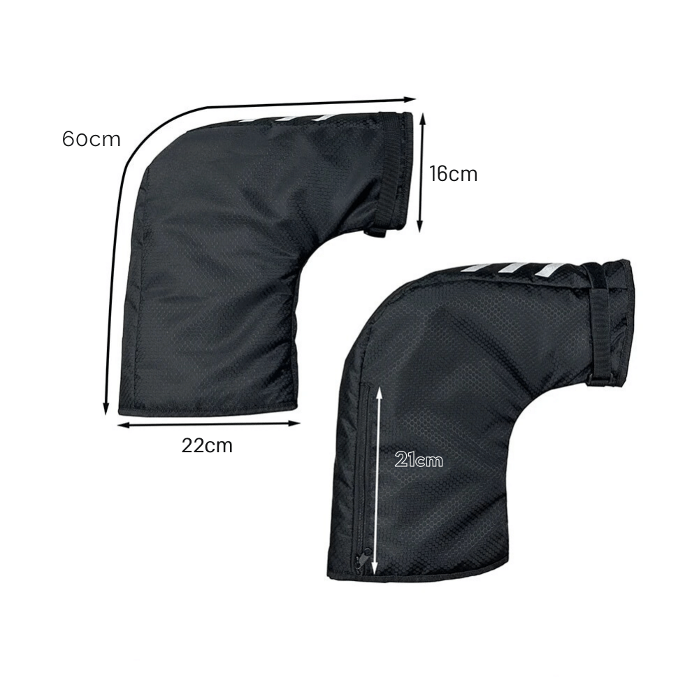 Handlebar Gloves - Waterproof Windproof Bike Handlebar Covers-Bicycle Handlebar Gloves-Chaps London-Chaps London