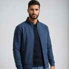 Harrington Jacket - Zip Up Men's Windbreaker Jacket-Men's Harrington Jacket-Chaps London-Chaps London