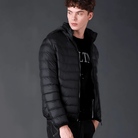 Heated Puffer Jacket - Hooded Men's Winter Jacket-Men’s Heated Winter Jacket-Chaps London-Chaps London