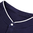 Henley Shirt - Men's Long Sleeve Slim Fit-Fashion Men Shirt Henley All-year-Chaps London-Chaps London