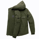 Hooded Windbreaker - Men's Waterproof Outdoor Jacket-Fashion Men Jacket Bomber Fall-Chaps London-Chaps London