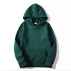 Hoodie - Warm Kangaroo Pocket Pullover Hoodie for Men and Women-Hoodies-Chaps London-Green-S-Chaps London
