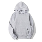 Hoodie - Warm Kangaroo Pocket Pullover Hoodie for Men and Women-Hoodies-Chaps London-Grey-S-Chaps London