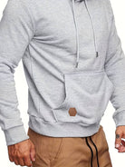 Hoodie with Face Mask - Pullover Pocket Men's Hoodie-Trui man-Chaps London-Chaps London