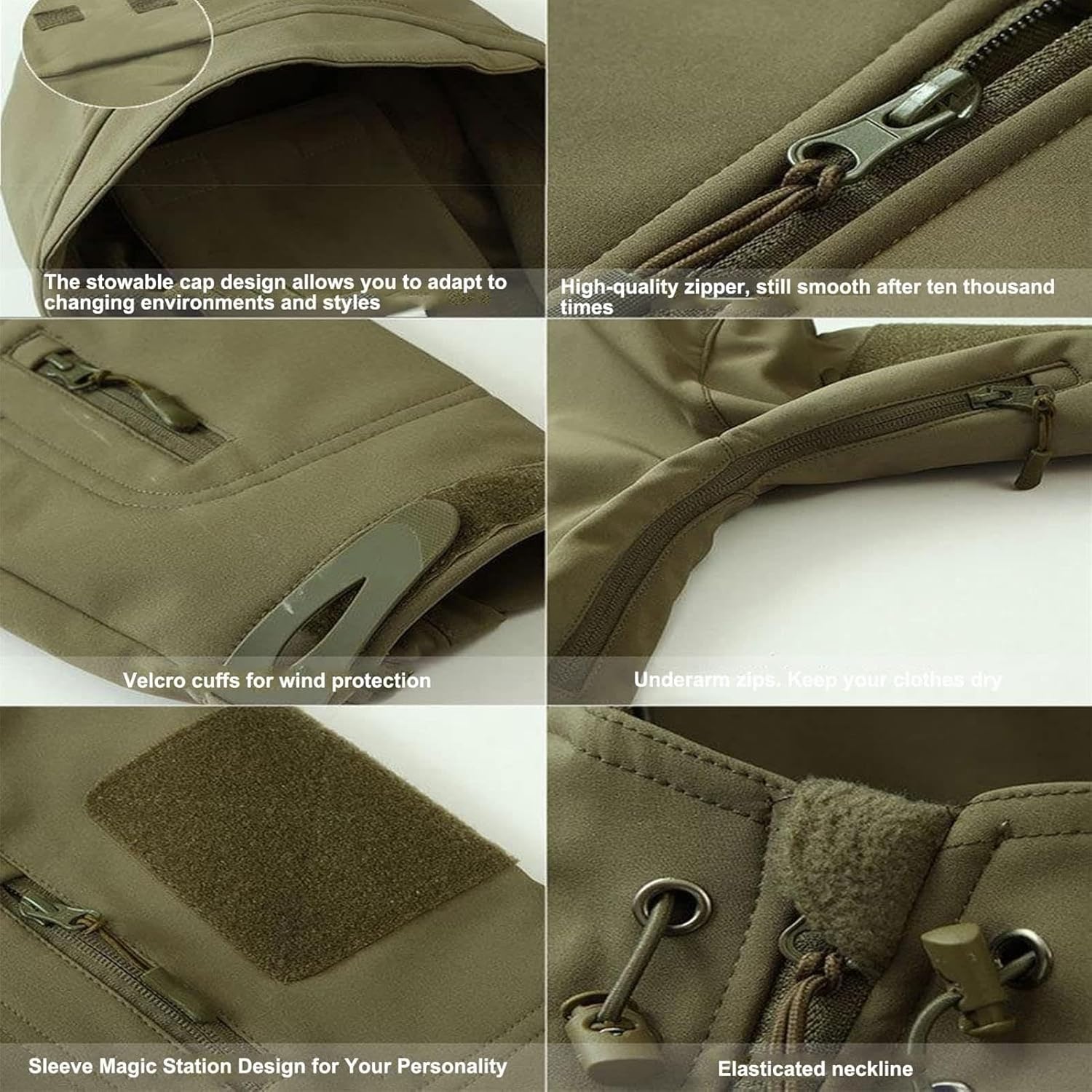 Jacket and Pants Set - Men's Tactical Outdoor Jacket and Cargo Pants-Men’s Tracksuit Set-Chaps London-Chaps London