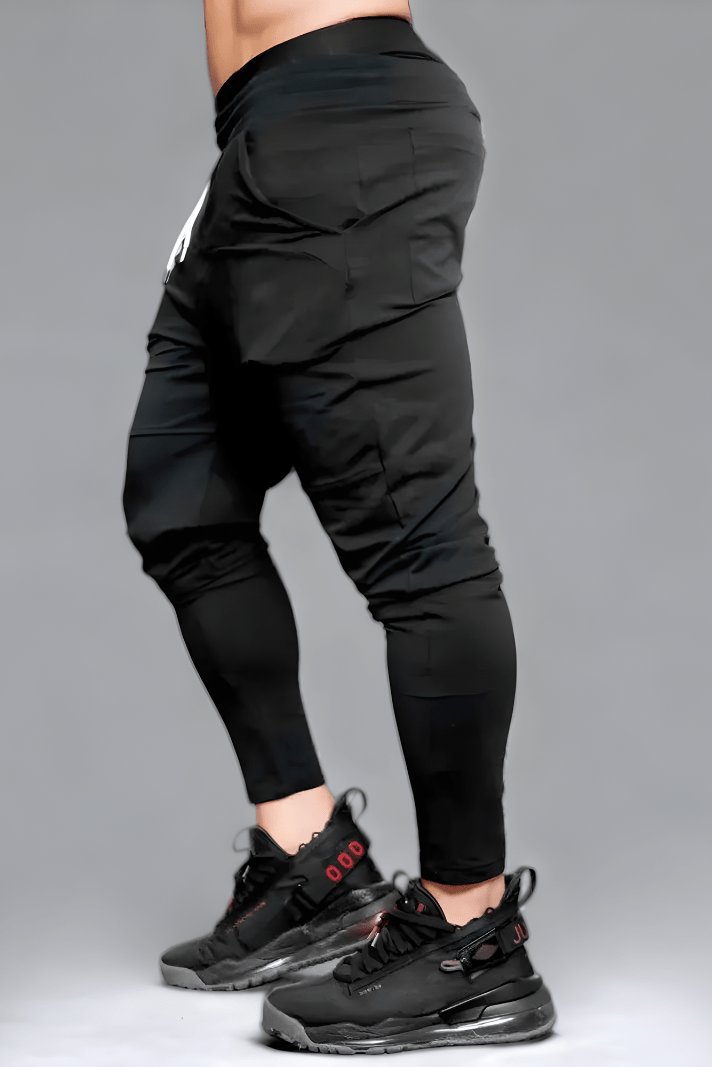 Joggers - Drawstring - Skinny - Track Pants - Men's Pants-Men's long pants-Chaps London-Chaps London