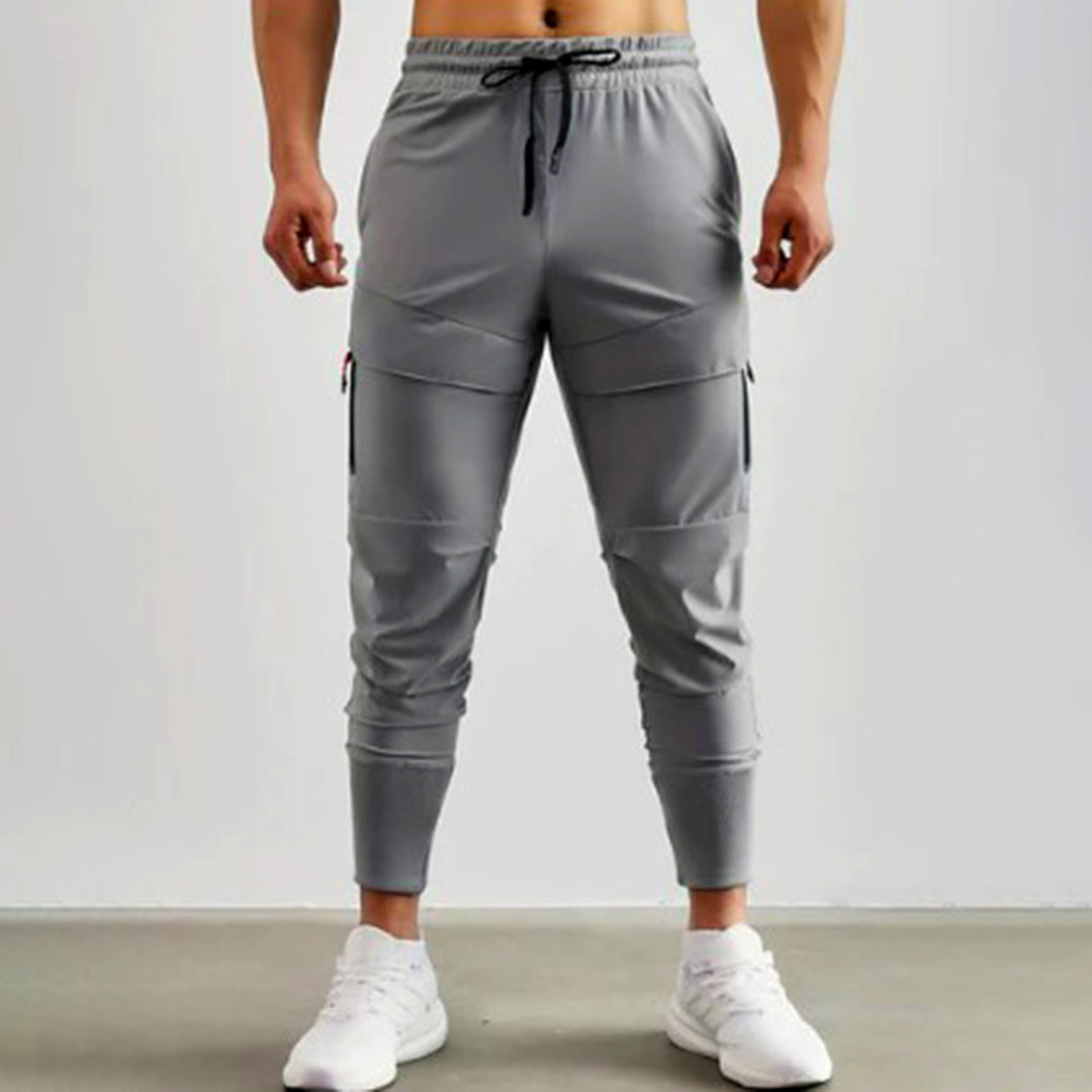 Joggers - Men's Lightweight Elastic Waist Activewear-Fashion Men Joggers All-year-Chaps London-Chaps London