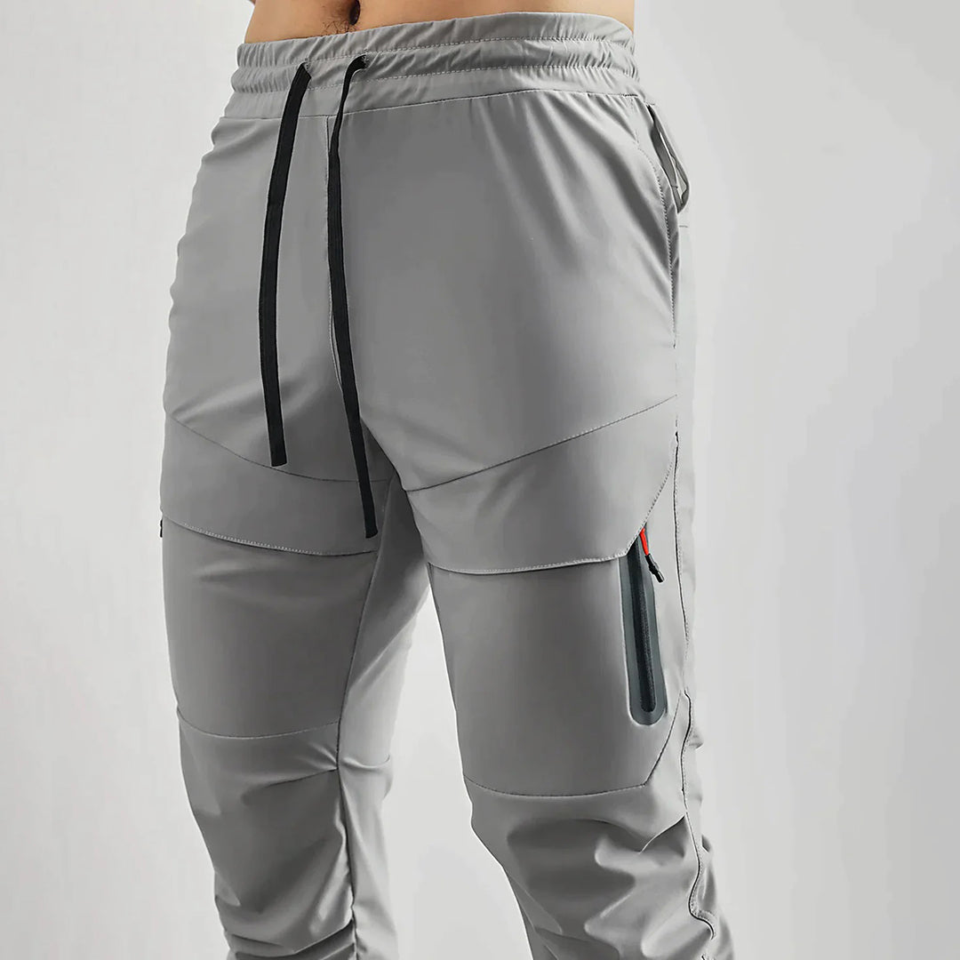 Joggers - Men's Lightweight Elastic Waist Activewear-Fashion Men Joggers All-year-Chaps London-Chaps London