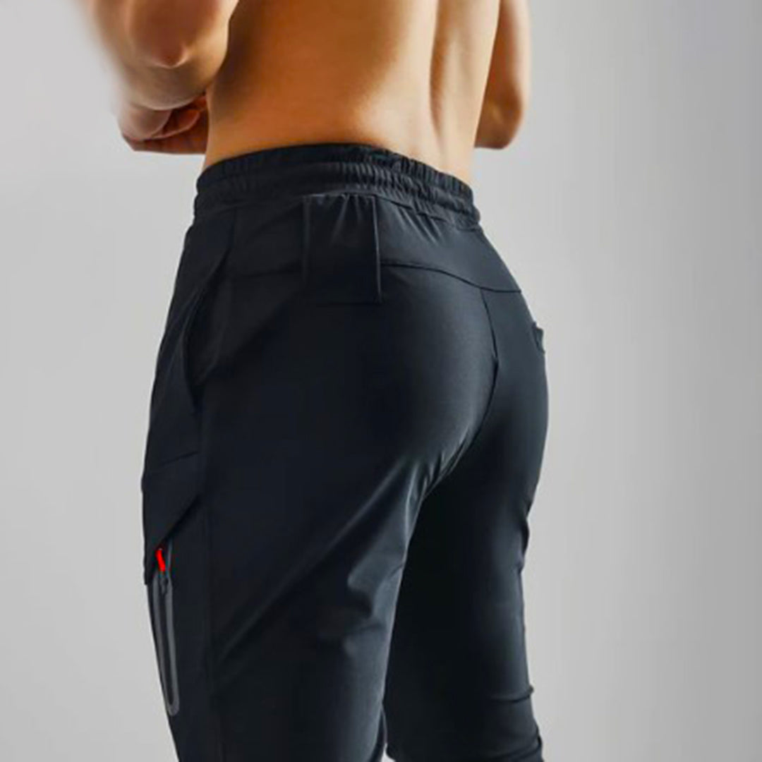 Joggers - Men's Lightweight Elastic Waist Activewear-Fashion Men Joggers All-year-Chaps London-Chaps London