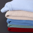 Knitted Sweater - Men's Plain Crew Neck Knitted Jumper for Winter-Men's Sweater-Chaps London-Chaps London