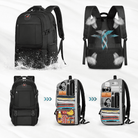 Laptop Travel Rucksack | Insulated Food Compartment | USB Port | 50L-Backpack-Chaps London-Chaps London