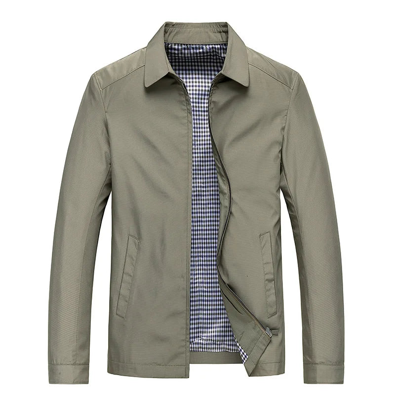 Lauren Men's Luxury Summer Jacket-Tops-Chaps London-Beige-XS-Chaps London