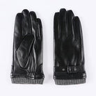 Leather Gloves - Men's Sheepskin Wool Lined Touchscreen-Men's Gloves-Chaps London-Chaps London
