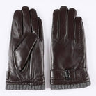 Leather Gloves - Men's Sheepskin Wool Lined Touchscreen-Men's Gloves-Chaps London-Chaps London