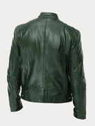 Leather Jacket | Zip-Up | Regular Fit | Biker Jacket | Men's Leather Jacket -Men’s Leather Jacket-Chaps London-Chaps London
