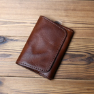 Leather Wallet - Men's Full Grain Tri Fold-Wallet-Chaps London-Chaps London