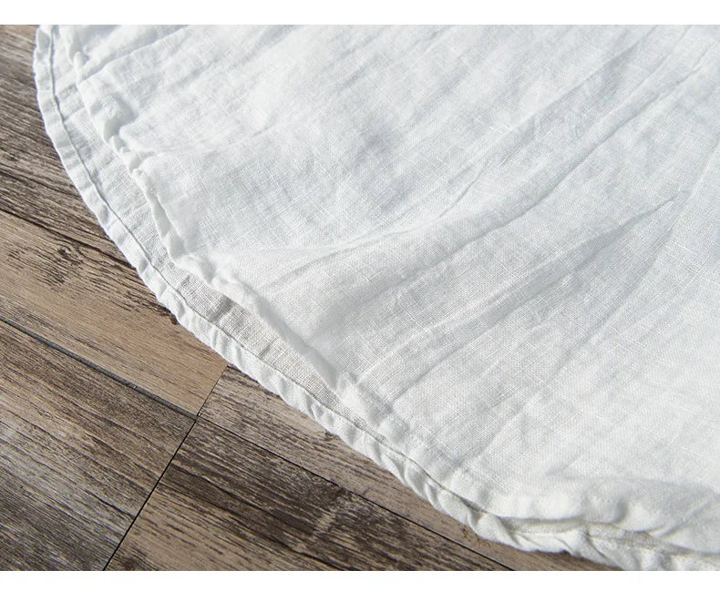 Linen Shirt - Button-Up - Lightweight - Short Sleeve Shirt - Men's Shirts-Shirts-Chaps London-Chaps London