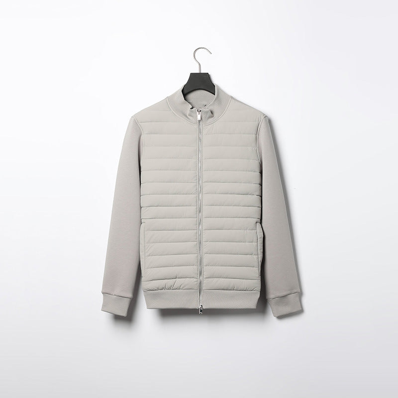 Long Sleeve Gilet | Zip-Up | Padded | Autumn Jacket | Men's Jacket-Men’s summer jacket-Chaps London-Chaps London