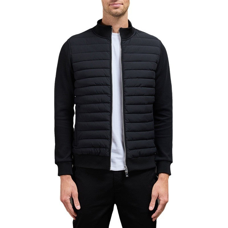 Long Sleeve Gilet | Zip-Up | Padded | Autumn Jacket | Men's Jacket-Men’s summer jacket-Chaps London-Chaps London