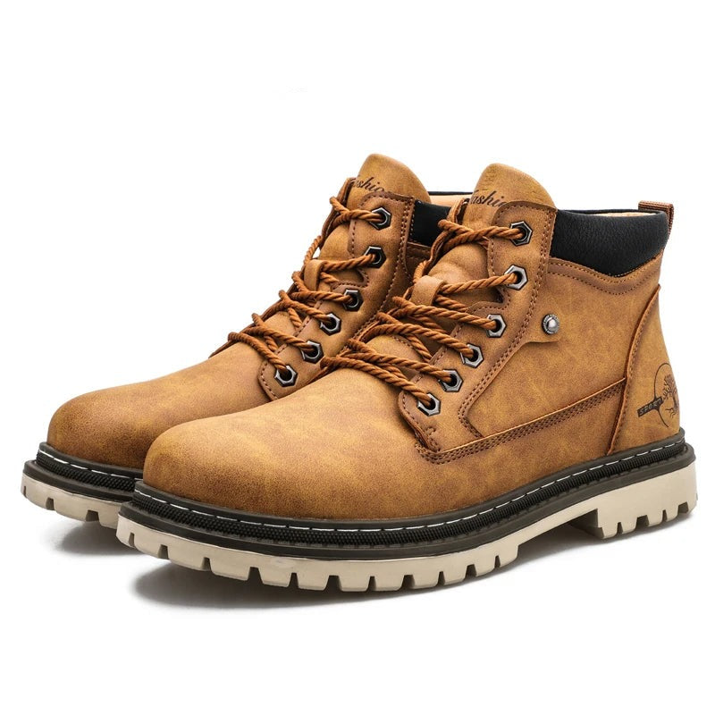 Men's Boots | Non Slip | Lace-Up | Ankle Boots | Work Boots-Men Shoes-Chaps London-Chaps London