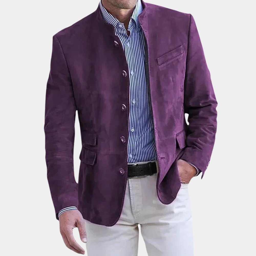 Men's Jacket | Business Casual | Single Breasted | Blazer Jacket | Men's Blazer-Men Winter Jacket-Chaps London-Chaps London
