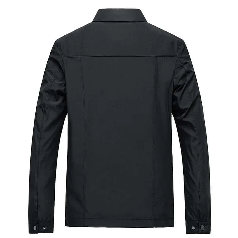 Men's Jacket - Zip-Up - Lightweight - Harrington Jacket - Windproof Jacket-Coats & Jackets-Chaps London-Chaps London