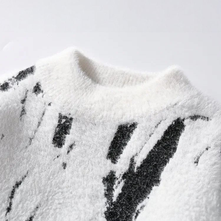 Men's Jumper | Fluffy | Warm | Knitted Sweater | Men's Winter Pullover-Sweaters-Chaps London-Chaps London