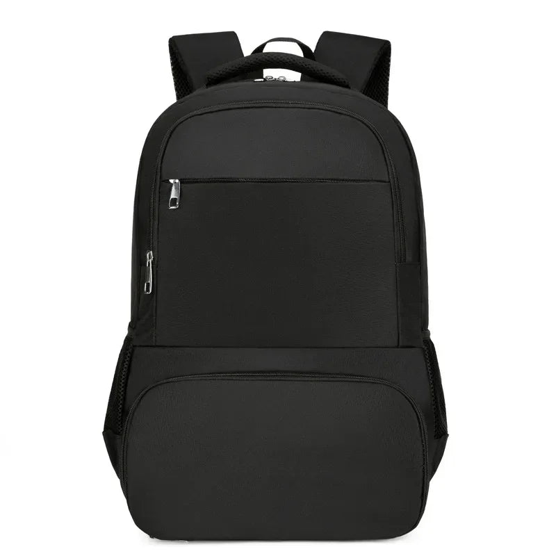 Men's Laptop Backpack | Insulated Compartment | Waterproof | USB Port-Backpack-Chaps London-Black-Chaps London