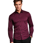 Men's Non Iron Shirt | Stretch | Slim Fit | Dress Shirt | Button-Up Shirt-Dress Shirts-Chaps London-Chaps London