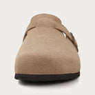 Men's Orthopaedic Suede Clogs – Slip-On Mules-Shoes-Chaps London-Chaps London all-groups