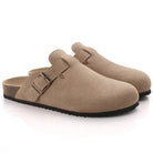 Men's Orthopaedic Suede Clogs – Slip-On Mules-Shoes-Chaps London-Chaps London