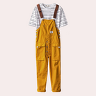 Men's Overalls | Cargo | Pockets | Dungarees | Men's Clothing-Cargo Pants-Chaps London-Yellow-M-Chaps London