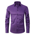 Non-Iron Shirt | Long Sleeve | Button-Up | Dress Shirt | Men's Shirts-Men's long sleeve top-Chaps London-Chaps London
