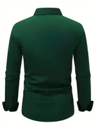 Non Iron Shirt | Wrinkle Free | Slim Fit | Button-Up Shirt | Men's Shirts-Men’s Dress Shirt-Chaps London-Chaps London