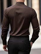 Non Iron Shirt | Wrinkle Free | Slim Fit | Button-Up Shirt | Men's Shirts-Men’s Dress Shirt-Chaps London-Chaps London
