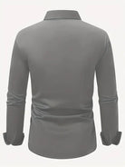 Non Iron Shirt | Wrinkle Free | Slim Fit | Button-Up Shirt | Men's Shirts-Men’s Dress Shirt-Chaps London-Chaps London