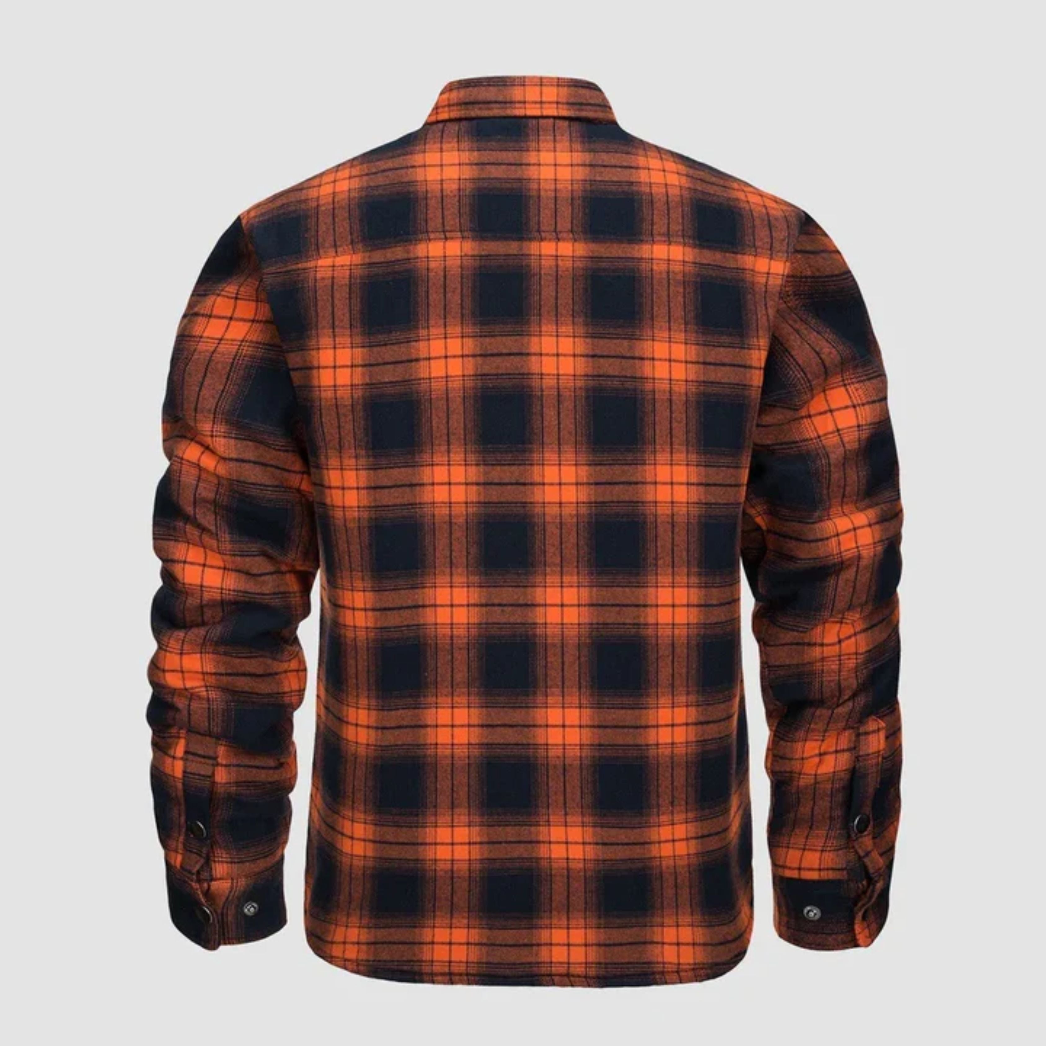 Plaid Jacket | Buttoned Up | Shirt Jacket | Quilted Jacket | Men's Flannel Jacket -Overshirts-Chaps London-Chaps London