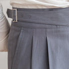 Pleated Pants - Men's Stylish Adjustable Waist Formal Dress Pants-Men Pants-Chaps London-Chaps London