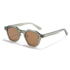 Polarised Sunglasses - Men's UV400 Clear Frame-Sunglasses-Chaps London-Brown Green-Chaps London
