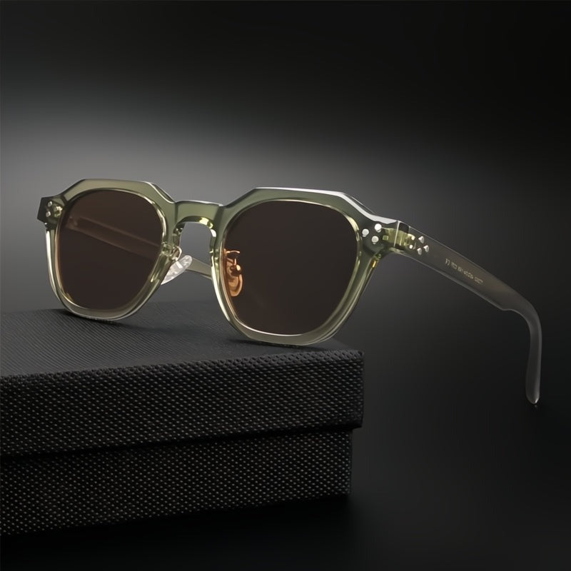 Polarised Sunglasses - Men's UV400 Clear Frame-Sunglasses-Chaps London-Chaps London