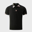 Polo Shirt - Men's Floral Print Short Sleeve-Men Summer Shirt-Chaps London-Chaps London