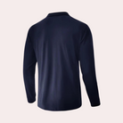 Polo Shirt - Men's Quarter Zip Collared Long Sleeve-Polos-Chaps London-Chaps London