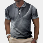 Polo Shirt - Men's Short Sleeve Collared Polo T-Shirt-Polos-Chaps London-Gray-S-Chaps London
