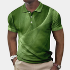 Polo Shirt - Men's Short Sleeve Collared Polo T-Shirt-Polos-Chaps London-Green-S-Chaps London