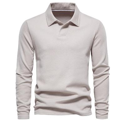Polo Sweater | Turn Down Collar | Regular Fit | Long Sleeve Polo Shirts | Men's Clothing-Chaps London-Chaps London