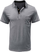 Polo T-Shirt | Collared | Short Sleeve | Polo Shirt | Men's Shirt-Polos-Chaps London-Chaps London
