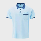 Polo T-Shirt | Short Sleeve | Button Neck | Collared T-Shirt | Men's Shirts-Chaps London-Chaps London