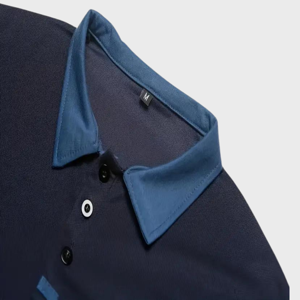 Polo T-Shirt | Short Sleeve | Button Neck | Collared T-Shirt | Men's Shirts-Polos-Chaps London-Chaps London