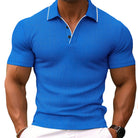 Polo T-Shirt | Short Sleeve | Slim Fit | Polo Shirts | Men's T-Shirts-Men's Polo Shirt-Chaps London-Blue-S-Chaps London